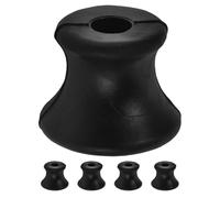Homoyoyo 5 Piezas Base de Soporte que Mejora la Concentración de Resonancia de Goma Antideslizante Accesorio Portátil para Diapasón para Meditación y Yoga