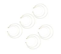 Homoyoyo 5 Piezas Diadema de Metal Aro Cabello Elegante y Seguro para Mujeres y Niñas Accesorio Vintage para Bodas Fiestas y Promesas