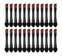 Homoyoyo 50 Piezas Angled Eyebrow And Eyeshadow Brush Portable Soft Disposable For Precise Brow Shaping And Eye Shadow Blending