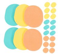 Homoyoyo 50 piezas Esponjas Faciales Naturales para Limpieza Profunda Cuidado Sensible Suaves y Accesorios de Multifunción con Colores Aleatorios Color Aleatorio Color Aleatorio
