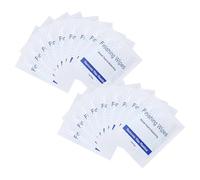 Homoyoyo 50 Piezas Paquete de Toallitas Limpiadoras para Depilación Toallitas Depilatorias Corporales Removedor de Cera Uso Salón de Belleza para Eliminar Residuos de Cera