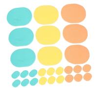 Homoyoyo 50 piezas Unidades Esponja Facial Natural para Limpieza Profunda Sensible Cuidado Cutáneo Esponja Maquillaje Multifunción Colores Aleatorios Suave y para Diario Color Aleatorio