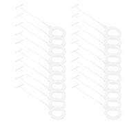 Homoyoyo 5000 Piezas de Cordón para Colgar Etiquetas de Ropa Cierre de Etiqueta Pp Práctico y Uso Manual Cómodo