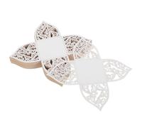 Homoyoyo 50piezas Cajas de Dulces con Diseño de Ala para Envoltorios de Papel para Trufas y Cupcakes para Packaging de Fiesta y Regalos Especiales