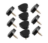 Homoyoyo 5pares Tacones Altos Pinchos Tapones de Reparación para Mujer Puntas para Reemplazar Tacones Puntas para Forma de Corazón Reparación de Zapatos de Tacón