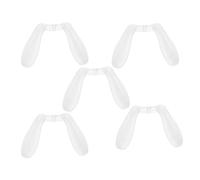 Homoyoyo 5piezas Almohadillas Nasales Forma para Gafas Reemplazo de Silicona Almohadillas Antideslizantes para Nariz Protector Nasal para Gafas de Sol