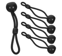 Homoyoyo 5piezas Cordón De Bola Resorte para Cortina Cuerdas Elásticas Bolas Fijación Segura para Persianas Enrollables para Ventanas y Cortinas