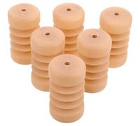 Homoyoyo 6 Piezas Accesorio de Efecto de Sonido de Hueso para Trucos de Broma, Herramienta de Comedia del Mago de Plástico Beige, Fácil de Usar para Fiestas y Reuniones