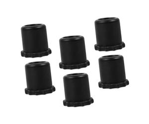 Homoyoyo 6 Piezas Arranque de micrófono inalámbrico Protector de micrófono Antideslizante Accesorio para micrófono inalámbrico a Prueba de choques Soporte Tapa Final Cubierta de Poste