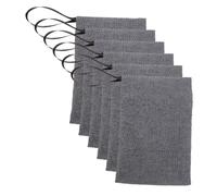 Homoyoyo 6 Piezas Bolsa de Jabón de Malla Espumosa Bolsa para Pastilla de Jabón para Baño y Exfoliación Color Gris