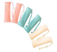 Homoyoyo 6 piezas Bolsa de Jabón de Malla Multi-capa para Limpieza y Almacenamiento y Espumante Colores Surtidos Rosa y Verde para Viaje y Cuidado