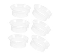 Homoyoyo 6 Piezas Botella de Agua Abierta Boquilla para Verter Botellas de Agua Tapa para Verter Caliente Hogar y Viajes de Plástico Boquilla Hermética para Jarra