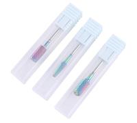 Homoyoyo 6 piezas Brocas para Taladro de Uñas de Tungsteno Accesorios para Manicura Eléctrica Herramientas de Pulido y Lijado para Salones de y Personal
