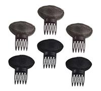 Homoyoyo 6 piezas Clips de Volumen para Cabello Accesorios de para Mujeres Peines de Aumento de Bump de para Tipo de Cabello