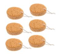Homoyoyo 6 Piezas Esponjas de Baño Súper Suaves con Estructura de Panal de Unidades para Exfoliación Corporal y Limpieza Profunda para Ducha de Adultos y Secado Rápido y Duradero