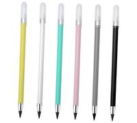 Homoyoyo 6 piezas Lápices Eternos Sin Tinta para Dibujo Escritura Portátiles y Resistentes para Estudiantes y Artistas Material Duradero y Diseño Ergonómico Color Aleatorio Color Aleatorio