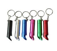 Homoyoyo 6 Piezas Llavero Mini LED Multifuncional Abridor de Botellas Lámpara Portátil Colgante de Llaves para Hombre Mujer Decoración con Colores Mixtos Color Aleatorio