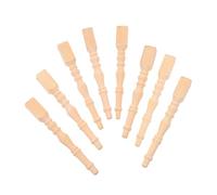 Homoyoyo 6 Piezas Patas Mini Muebles de Madera para Mesas Miniatura Accesorios Decorativos para Bricolaje y Paisajismo Base Pequeña para Muñecas Diseño Duradero y Seguro