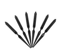 Homoyoyo 6 Piezas Peine Despuntador Profesional de Tres Hileras Peine de Punta Fina para Peinar el Cabello para Salón de Belleza