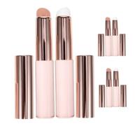 Homoyoyo 6 Piezas Pinceles de Silicona para Labios con Tapa Protectora Aplicadores Portátiles para Labiales y Gloss Resistentes y Fáciles de Limpiar para Diario y Retoques Rápidos