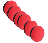 Homoyoyo 6 Piezas Tapa de Manivela de Aluminio Rojo, Guardapolvos | Diseño Hueco Integrado, para Eje Central y Bielas Xt, Uso en Lluvia y Rutas Largas