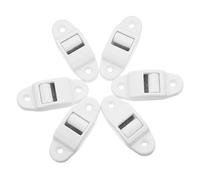 Homoyoyo 6 Piezas Unidades Guía de Correa para Persianas Enrollables con Cepillo Rodillos de Plástico Duraderos para Limpieza y Reducción de Fricción Accesorios de Repuesto para Prolongar