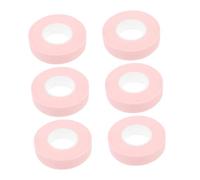 Homoyoyo 6 rollos Cinta para Extensiones de Pestañas Cinta Transpirable de No Tejida Protección para Piel Ocular Suministros para Belleza y Salones