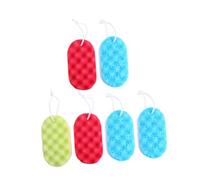 Homoyoyo 6 Unidades De Esponja De Ducha De Baño De Doble Cara - Exfoliante y - Ideal Para Limpieza Corporal y Cuidado De La Piel Accesorios Imprescindibles Para Tu Rutina De Higiene