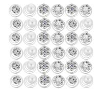 Homoyoyo 60 Horquillas Espiral Plateadas Perlas y Gemas de Imitación Accesorios Cabello de Boda y Fiesta Juego de 60 Piezas para Novias Damas de Honor y Uso Diario