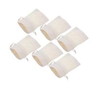 Homoyoyo 6piezas Bolsas De Lona con Cordón y Bordado De Encaje para Dulces Regalos Bolsas para Fiestas De Cumpleaños y Manualidades