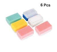 Homoyoyo 6piezas Cepillo de Baño Esponja de Masaje Respuesta Táctil Herramienta Sensorial Táctil Exfoliante Corporal para Bebés Ducha Color Aleatorio