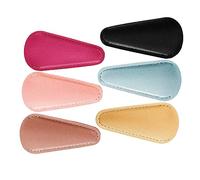 Homoyoyo 6piezas Funda Ligera para Tijeras De Cejas Protectora y Práctica Funda De Cuero para Recortador y Tijeras Estilo Compacto para Uso Diario