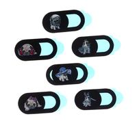 Homoyoyo 6piezas Funda para Cámara Web De Perro Protector De Privacidad Práctica para Ordenador Móvil para Familiares