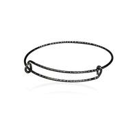 Homoyoyo 6piezas Pulseras Ajustables De Inoxidable Para Mujeres Brazaletes De Alambre Metálico y Joyería Personalizable Para y