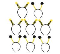 Homoyoyo 8 Diademas Creativas Antenas de Abeja para Cosplay y Fiestas, Ligeras Tela, Accesorio Único para Cabello que No se Cae Fácilmente