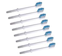Homoyoyo 8 piezas Cabezales Cepillo Oral Recambio para Irrigador Dental Accesorios Compatibles Mayoría de Irrigadores Bucales Blanco