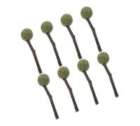 Homoyoyo 8 Piezas Juguetes Naturales para Masticar Conejos y Cobayas Paquete de Accesorios para Hámster y Chinchilla Palos de Madera Seguros para Cuidar Dientes y Reducir Aburrimiento