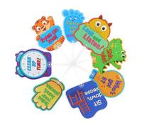 Homoyoyo 8 Piezas Paddles Interactivos para Gestión de Aula Juego para Educación Temprana Fomentan la Participación Jardín de y Preescolar