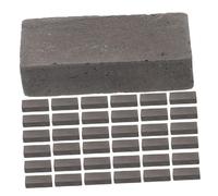 Homoyoyo 80 Mini Ladrillos de Arcilla Gris para Decoración de Acuario y Terrario de Tortugas Bloques Resistentes Bordes Lisos para Hábitats Acuáticos y Terrestres Accesorios para