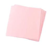 Homoyoyo 80piezas Paños De Microfibra para Limpieza De Gafas Lentes De Cámara y Pantallas Paño De Limpieza Antiestático Color Rosa