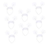 Homoyoyo 8piezas Diademas Navideñas Forma De Copo De Accesorios Cabello Para Decoración De Cabello Navidad Para Fiestas De Cosplay y Celebraciones De Fin De Año