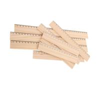 Homoyoyo 9 piezas de Madera para Dibujo Conjuntos de de Medición de para Oficina y Manualidades Rígidas y Resistentes Deformación