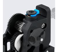 Homoyoyo Abrazaderas para Tubos Bowden de 4mm para Impresora 3d, Kit de 10 Piezas (5 Pinzas 5 Hebillas) de Plástico Resistente Azul y Negro, Accesorio Industrial para Extrusor Hotend,
