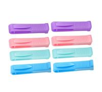 Homoyoyo Abridor de Ampollas de Plástico Diseño Acanalado Antideslizante Mini Abridor Portátil Profesional para Enfermería Set de 8 Piezas Colores Violeta Verde y Azul para Uso Médico
