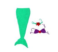 Homoyoyo accesorios de fotografía recién nacido disfraz de bebe recien nacido traje de sirena bebé vestidos disfraz niño apoyos de la foto del bebé conjuntos tejidos para bebe manual ropa