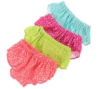 Homoyoyo Accesorios para Muñecas de 18 Pulgadas, 4 Piezas de Ropa Interior de Tela Lavable, Bragas de Muñeca Reutilizables, Ropa de Juguete, Adecuado para Coleccionistas