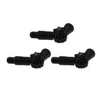 Homoyoyo Adaptador Angular para Mango de Plumero Rosca Bisagra Ajustable 3 Piezas Accesorios de Extensión para Cepillo Limpieza Ventanas y Postes Extensibles Uso en Limpieza Hogar