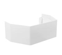 Homoyoyo Adaptador de Bajante de Canalón PVC 160 MM para Canaletas de Lluvia Conector de Drenaje Resistente para Sistemas de Canalones Accesorio de Canalón para Exteriores Soporte