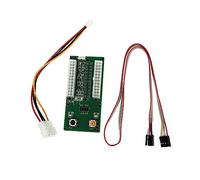 Homoyoyo Adaptador de Fuente de Alimentación Tarjeta de Arranque Sincrónica PCB Verde para Incremento de Energía y Conmutador Manual Auxiliar para Computadoras