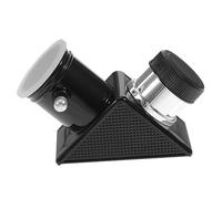 Homoyoyo Adaptador Diagonal de 90 Grados para Ocular Telescopio Astronómico Construcción Resistente y Ángulo de 90° en Plástico y Vidrio Negro Varios Estilos
